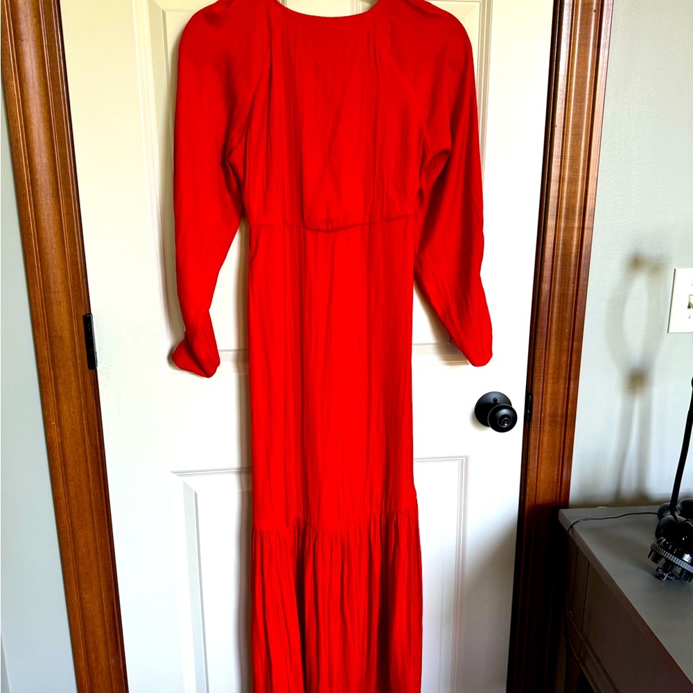 Banana Republic Red maxi dress